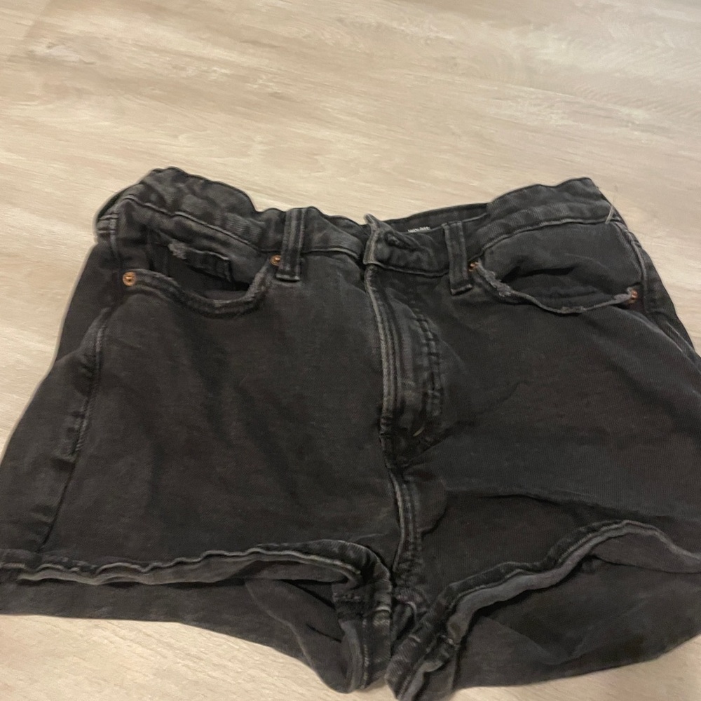 Classic Black Women's Denim Shorts